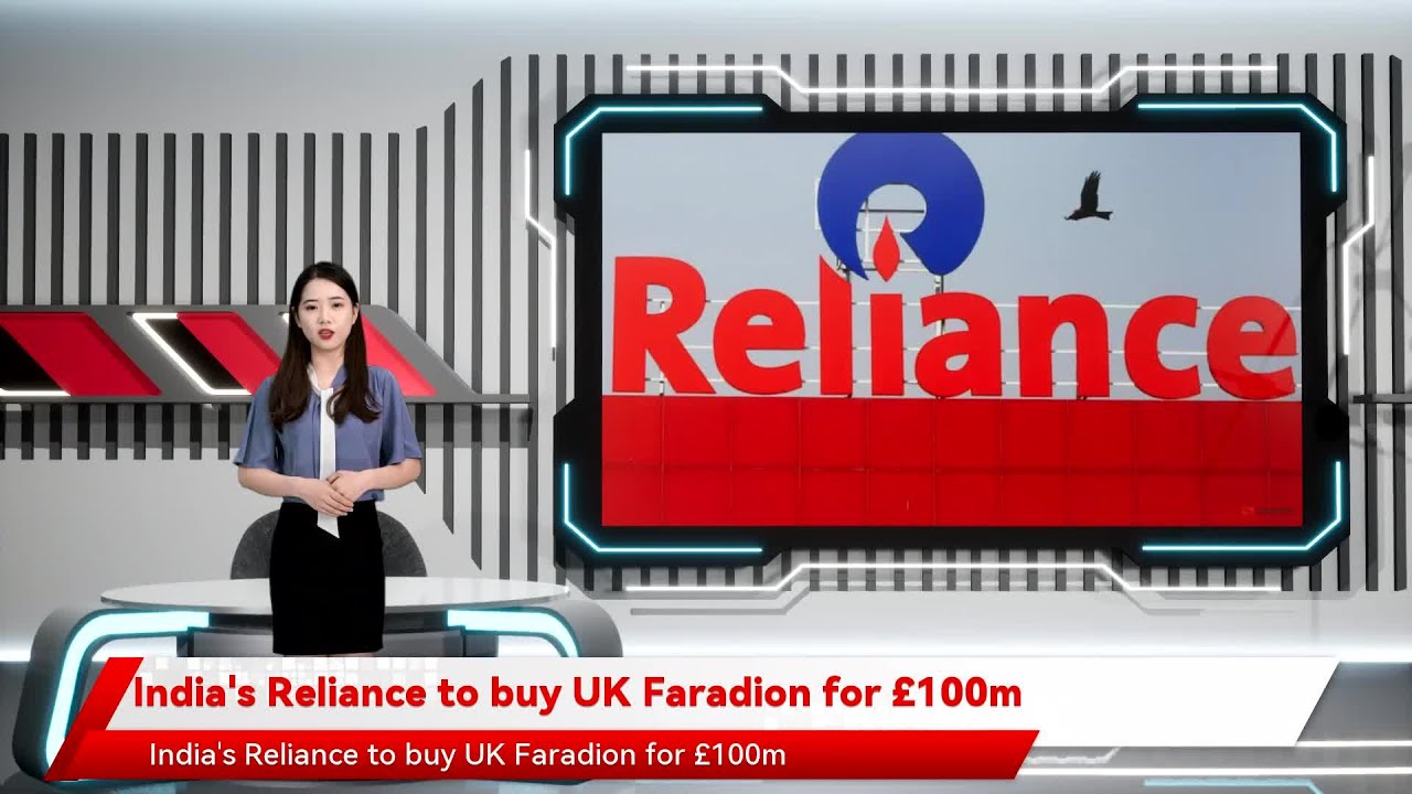 India's Reliance to buy UK Faradion for &pound;100m