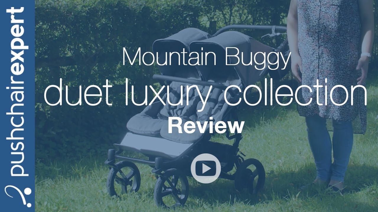 Mountain Buggy duet luxury collection Review - Pushchair Expert - Up Close