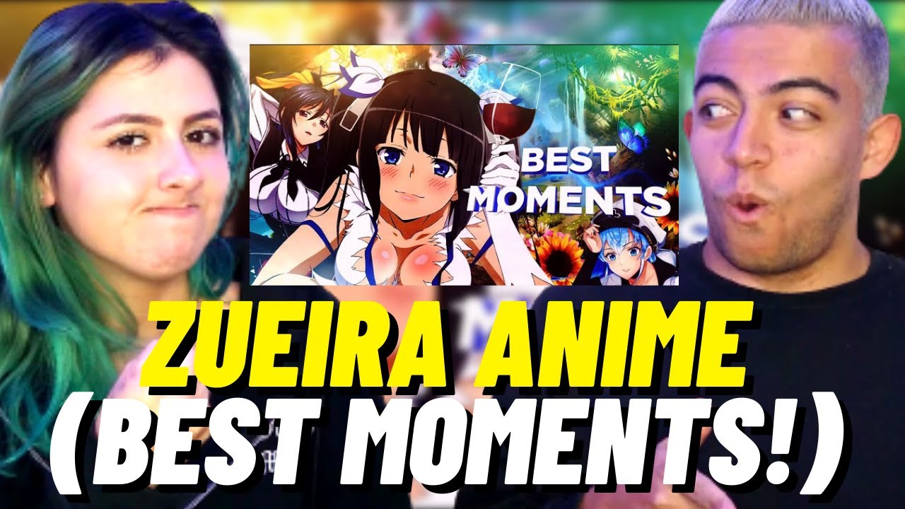 REACT - BEST MOMENTS ( ZUEIRA ANIME) ESPECIAL DE 3K - (Bolinho Senpai) | CASALZINHO