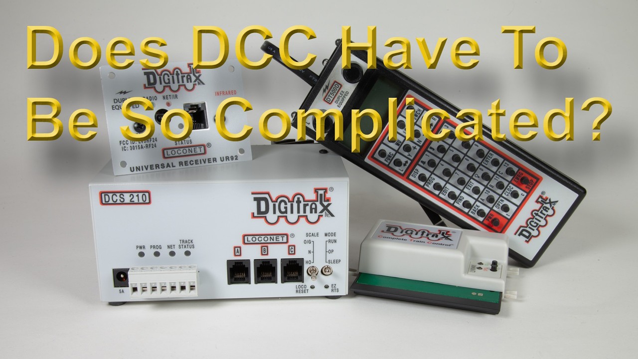 Does DCC Have To Be So Complicated? (418)