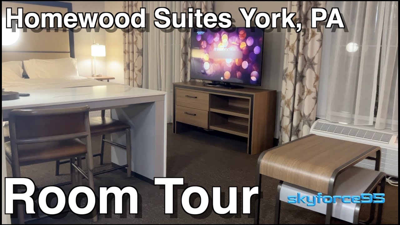Обзор номеров отеля Homewood Suites by Hilton (Йорк, Пенсильвания)