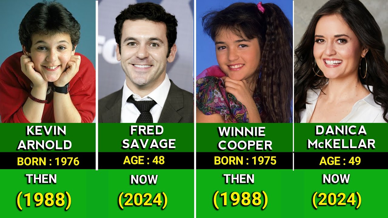 The Wonder Years Cast Then And Now