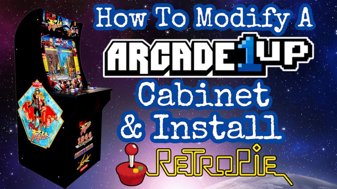 How To Modify A Arcade1up Arcade Cabinet & Install RetroPie w/ Raspberry Pi 4  RetroPie Guy Tutorial