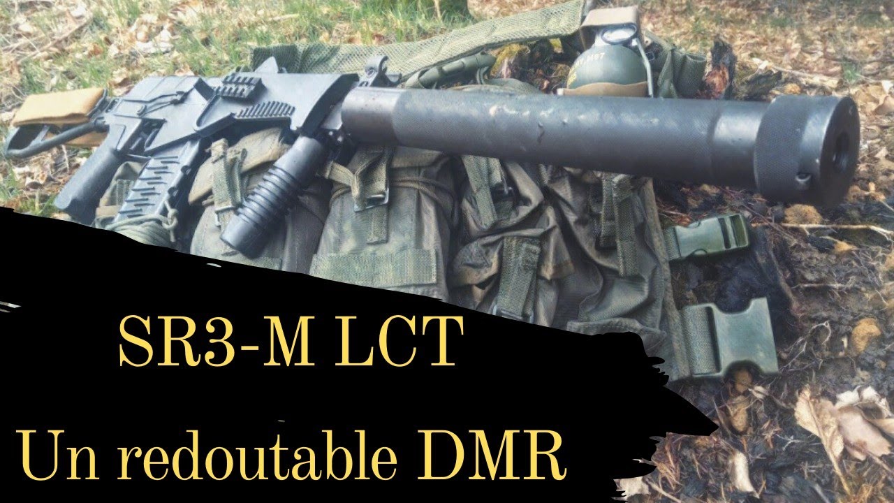 AIRSOFT : S1E21 comment transformer le SR3-M LCT en DMR