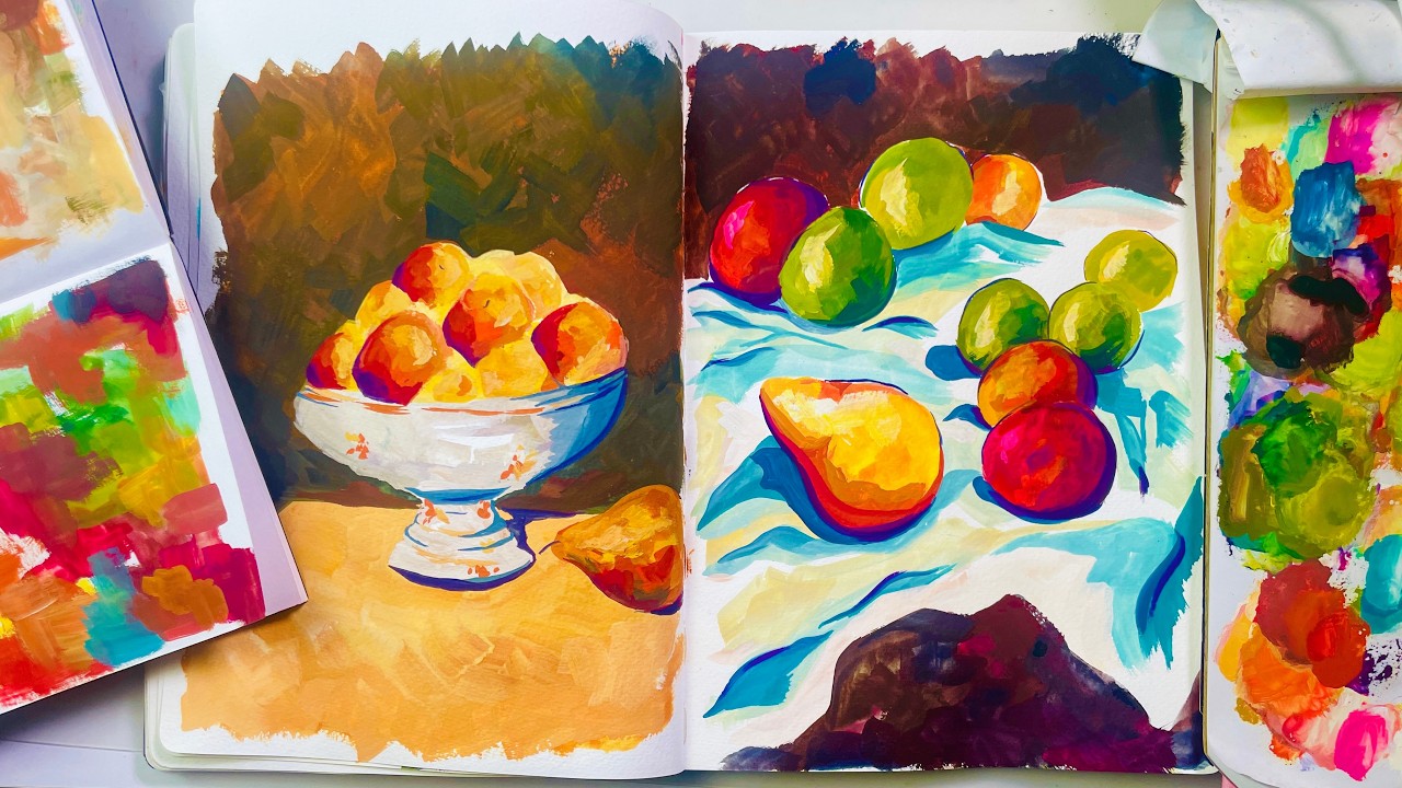 Painting with Gouache