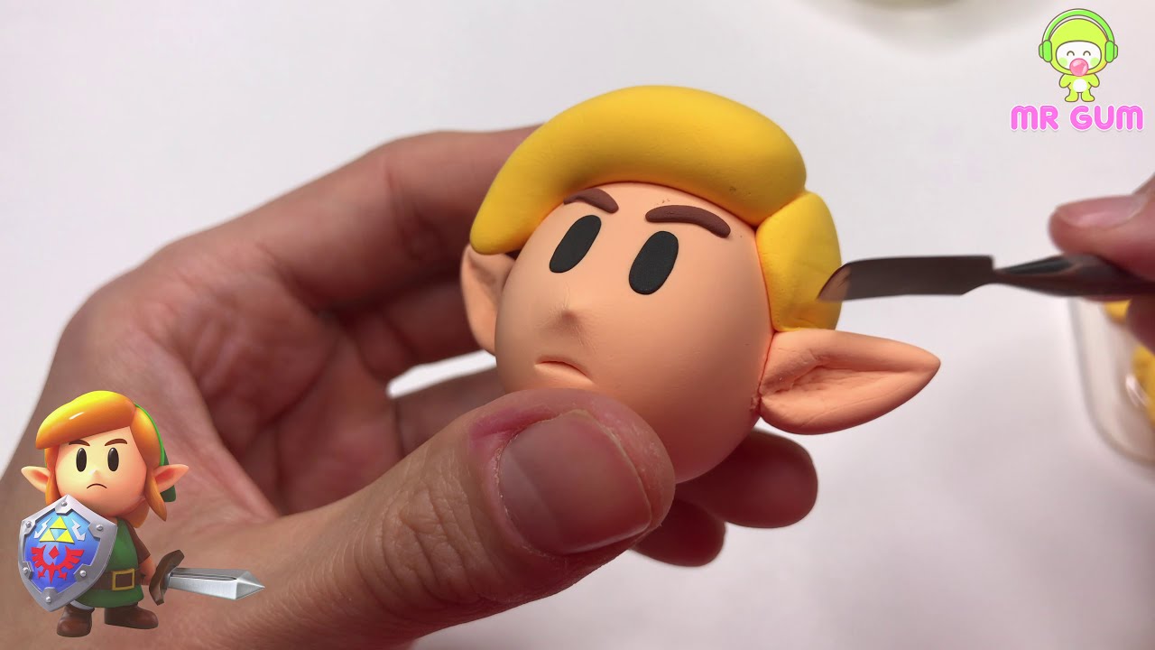 Giving life to Link from Zelda Link's Awakening / Clay Tutorial