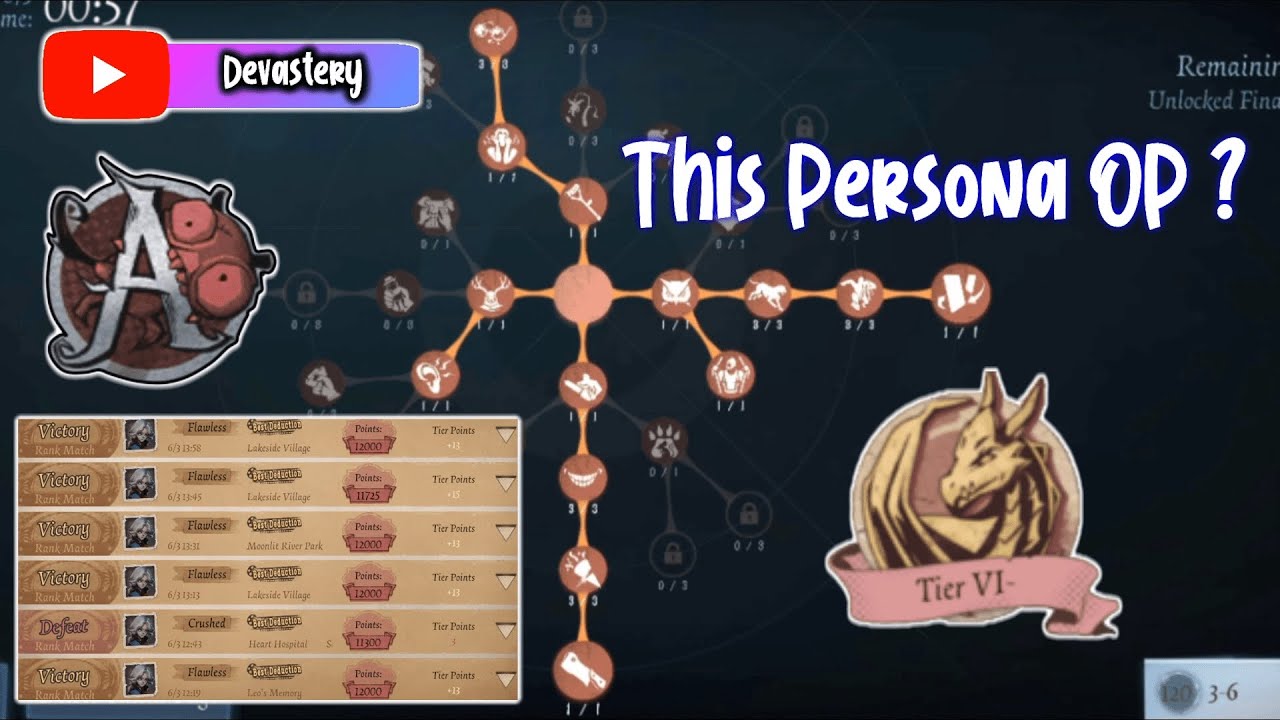 Identity V - Photographer Gameplay (New Persona?, Evil Dragon)