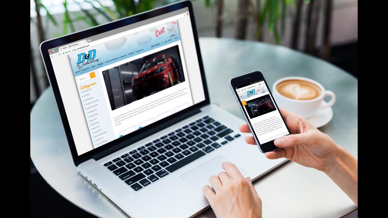 D&D Detailing Website Launch Video