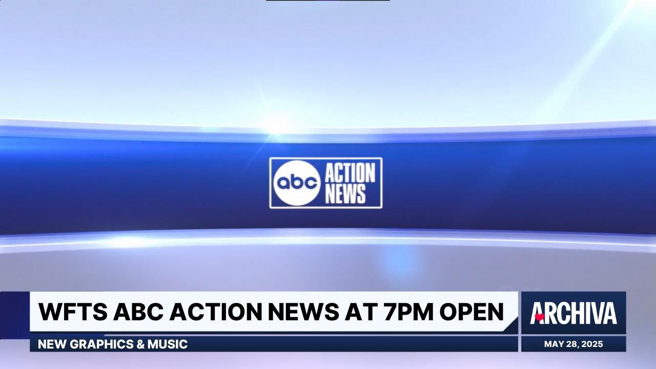 WFTS ABC Action News at 7PM Open - New Graphics & Music | May 28, 2025