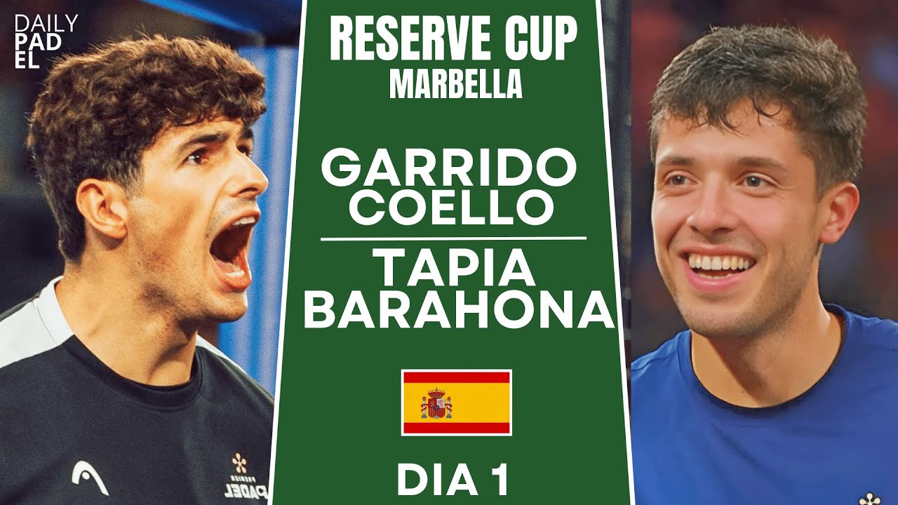 RESERVE CUP | Garrido/Coello VS Tapia/Barahona | DIA 1 | Highlights