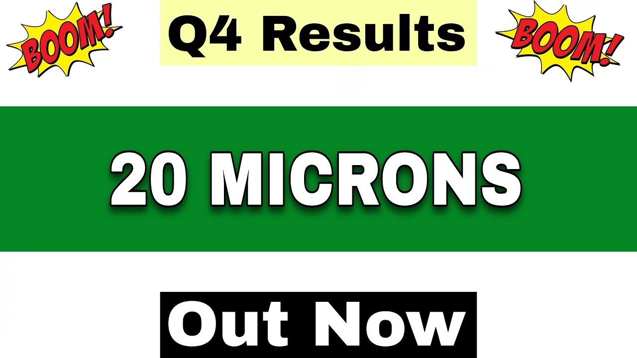20 Microns Q4 Results 2026 | 20 Microns Results Today | 20 Microns Share Latest News |