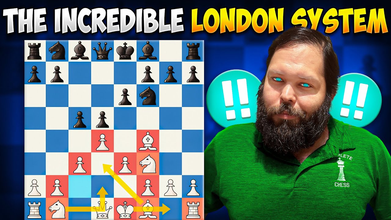 Perfect Attacking London System Game | Tactics and Traps!
