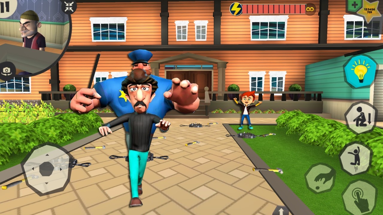 Scary Robber Home Clash - Тролли Феликс и Лестер, новые уровни из обновления, часть 1472 #scaryro...