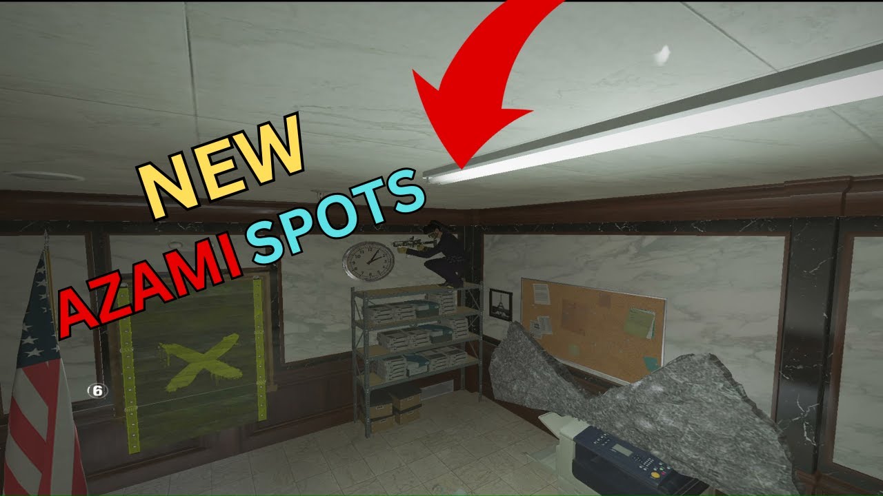 9 *NEW* Azami Spots You NEED in Year 11 of Rainbow Six Siege (Easy Solo Spots)