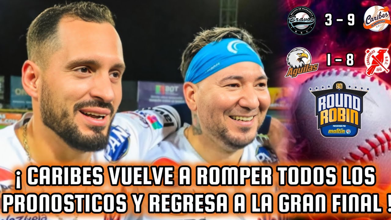 🏹🔴 CARIBES CLASIFICADO a la FINAL, CARDENALES elimina a ÁGUILAS / RESUMEN LVBP - 23/1/2026 ⚾️