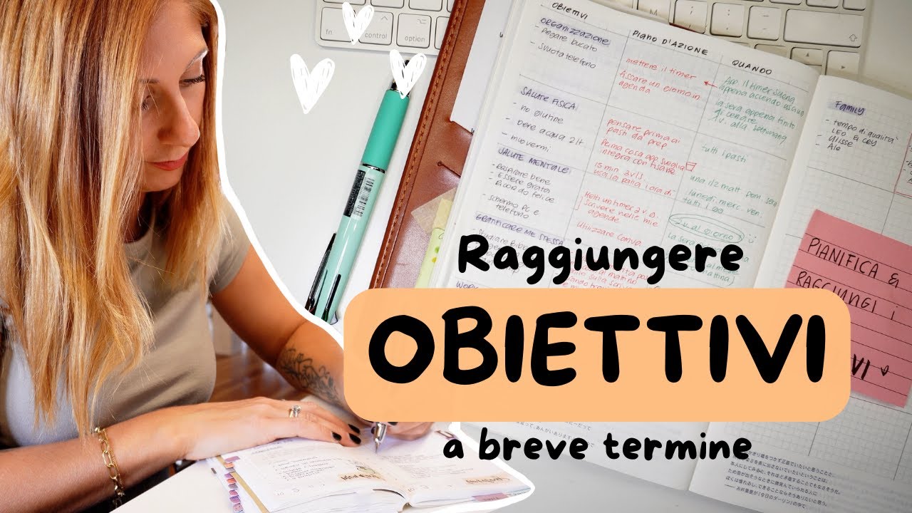 COME RAGGIUNGERE I TUOI OBIETTIVI con un metodo semplice e reale | Creativemme