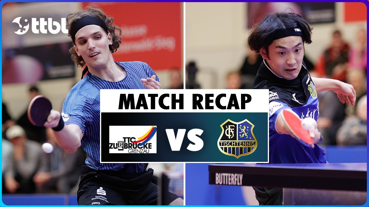 GRENZAU vs. SAARBRÜCKEN (Tischtennis Bundesliga Recap) | 2024 Matchday 7