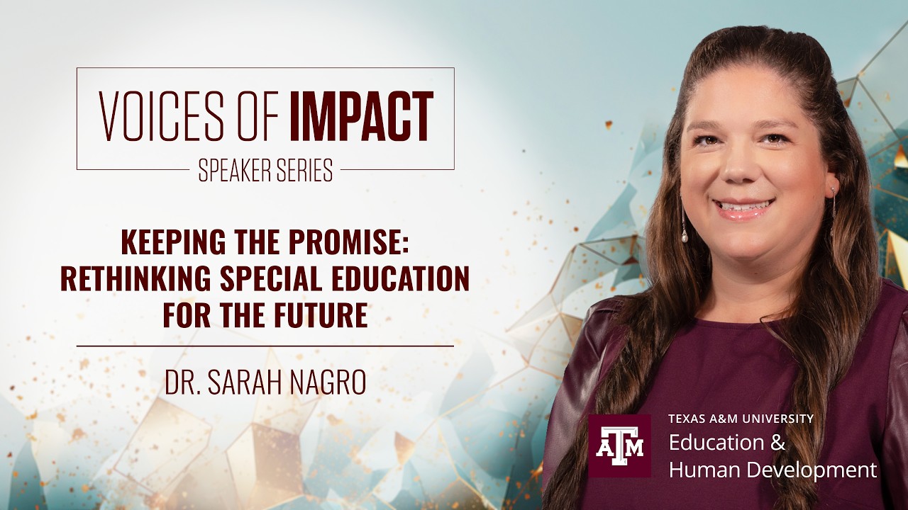 Keeping the Promise: Rethinking Special Education for the Future