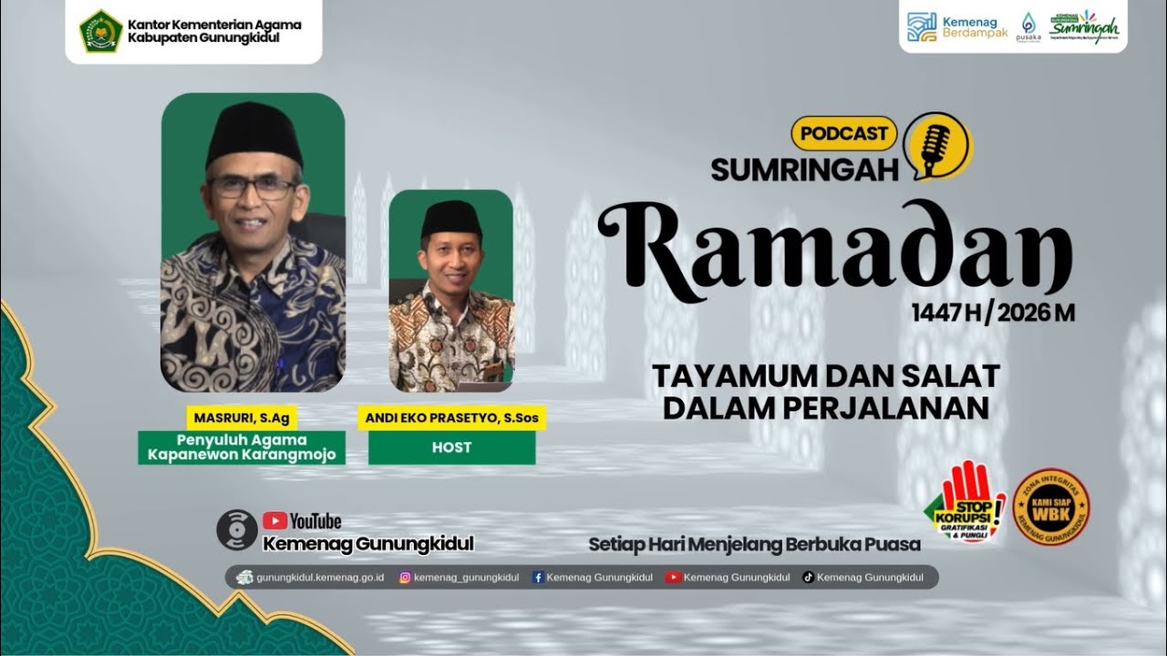 Tayamum dan Salat dalam Perjalanan | Sumringah Ramadan 1447 H