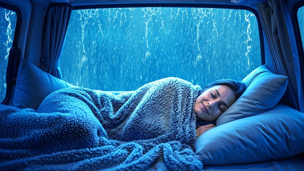 Car Rain Sounds for Sleep 🚗 Calm Natural Ambience for Deep Sleep & Relaxation