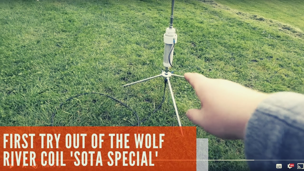 First test using Wolf River coil with data modes | Wolf River Coil | Amateur radio