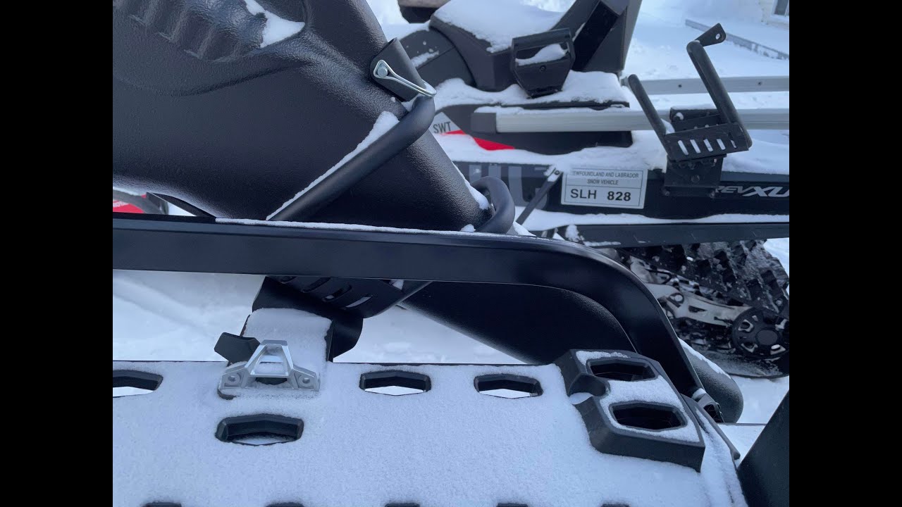 Install Kolpin 6.0 Impact Gun Boot Holder (LinQ) On Skandic 900 Ace + Pantyhose Gas Filter
