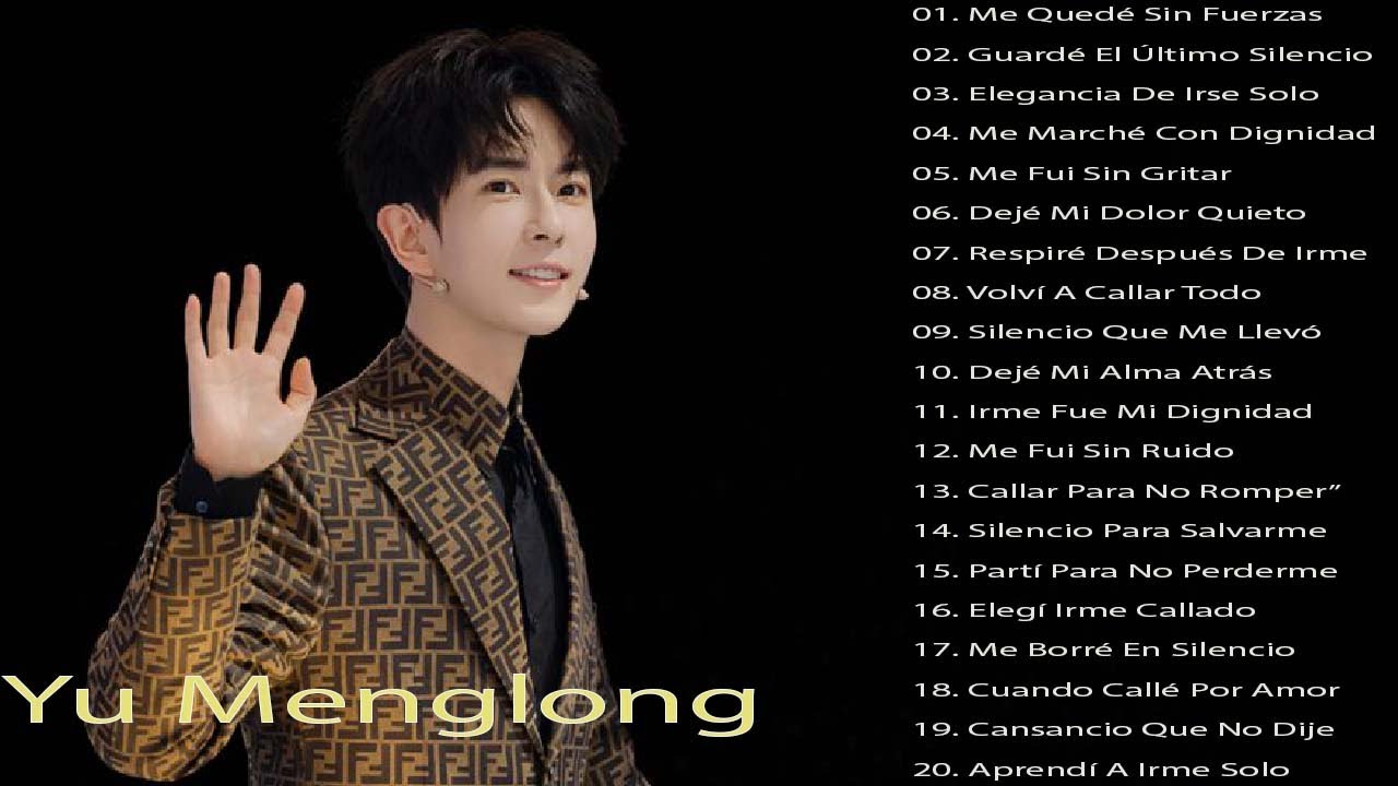 Las 20 canciones más sentidas de Yu Menglong - Colección de canciones tristes de Alanyu 💔😭