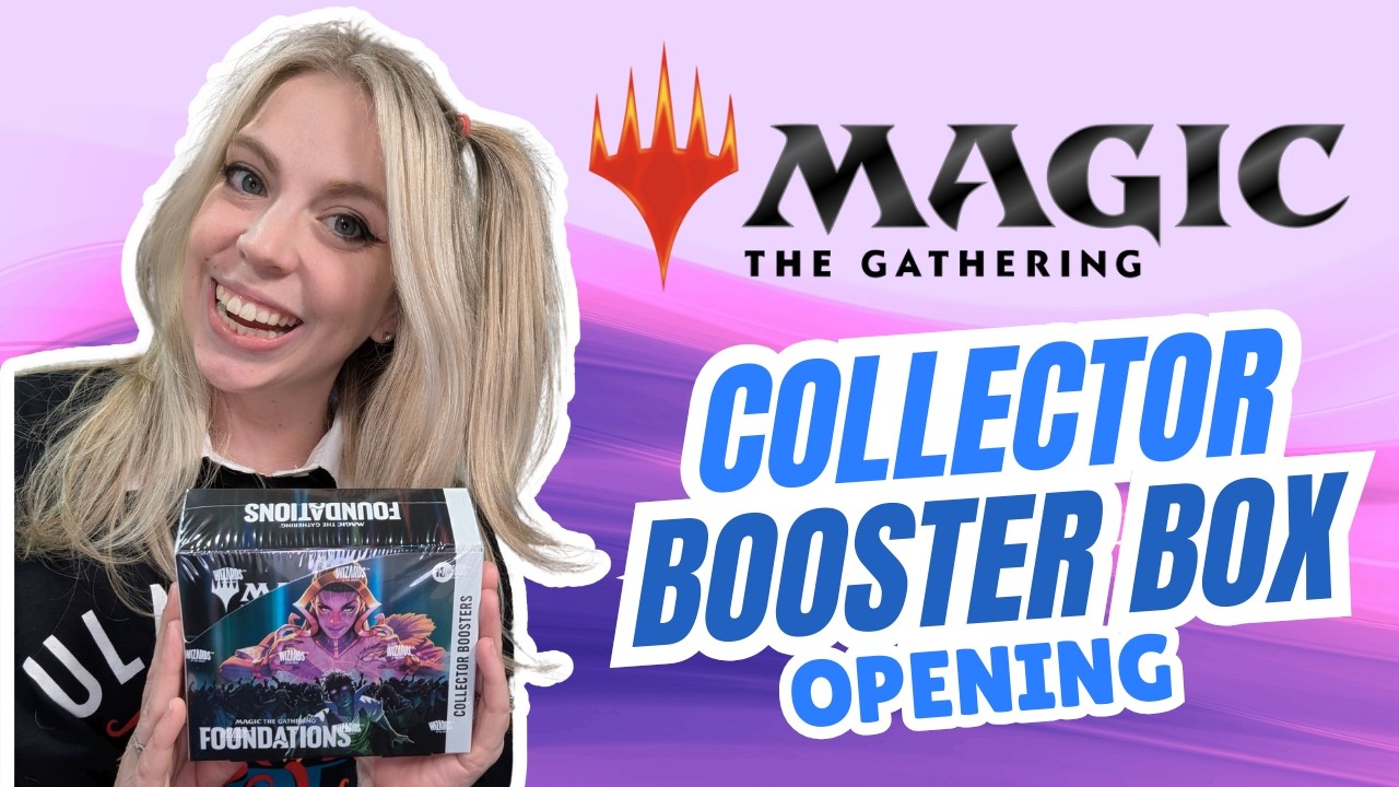 Foundations Collector Booster Box Opening!!! BIG PULLS #mtg #magicthegathering