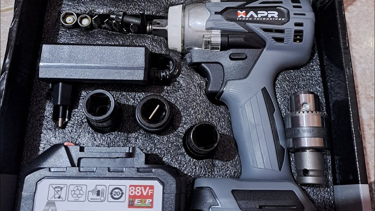 Unboxing Impact Wrench APR JAPAN AP84 facelift New Edition