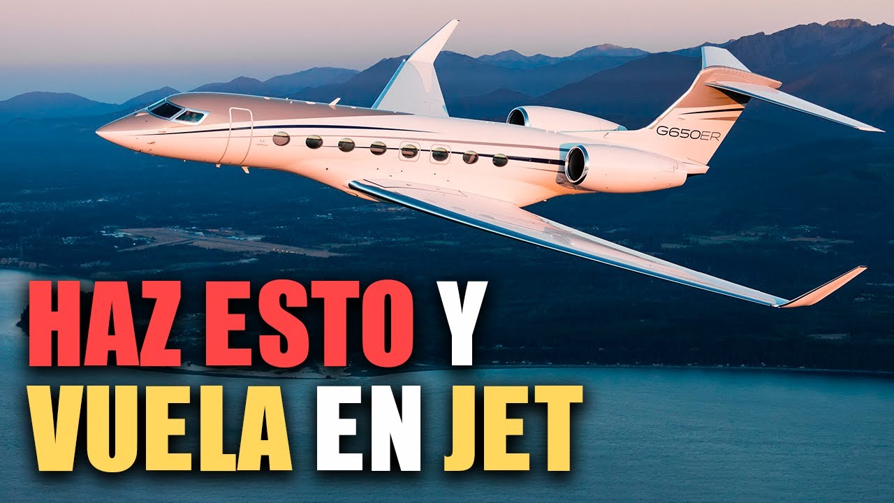 Técnica secreta para Volar en Jet Privado (para cualquiera)