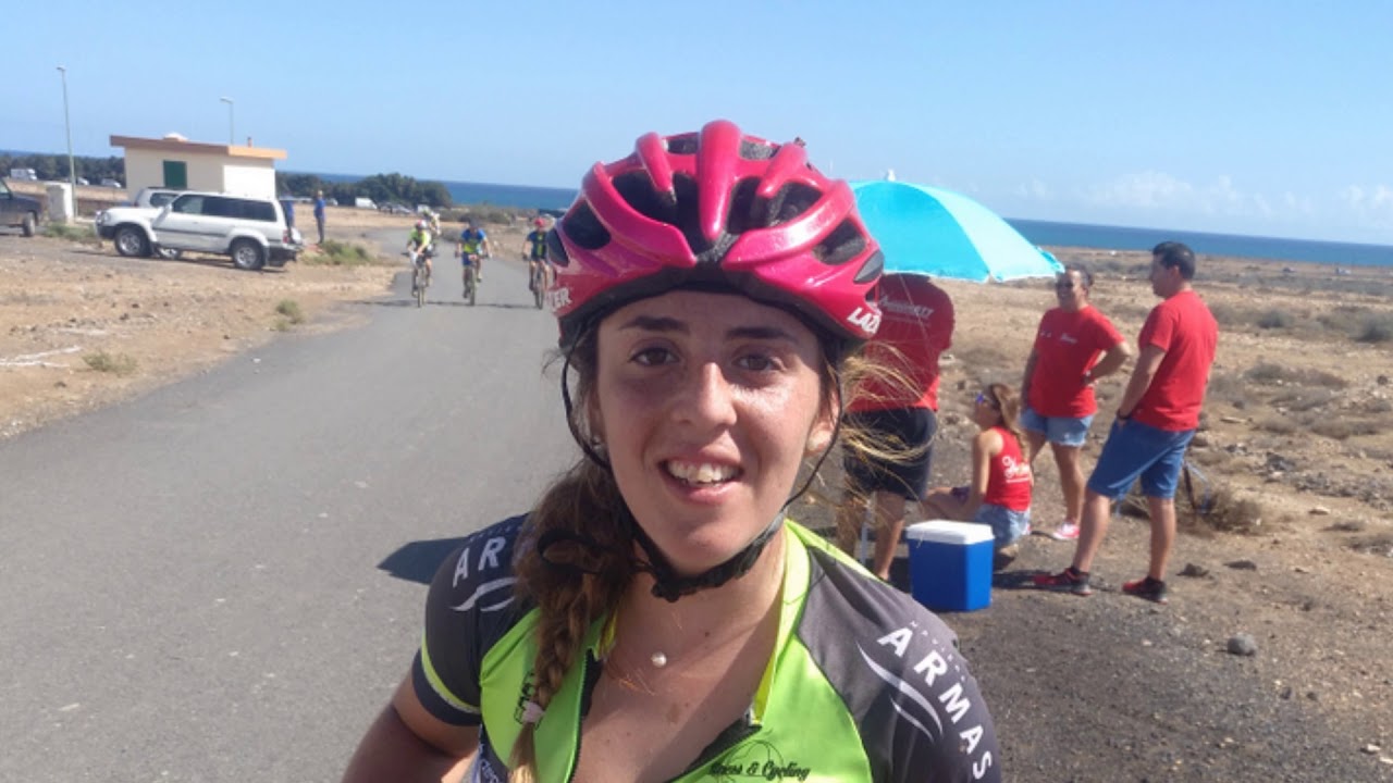 Fudenas 2018. Berta Zerpa (Ciclocentro) y compa&ntilde;eros de Picacho.