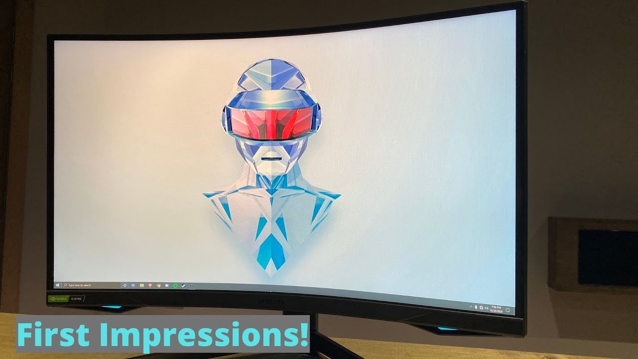 Best 240hz Gaming Monitor?! | Samsung Odyssey G7 First Impressions And Unboxing!