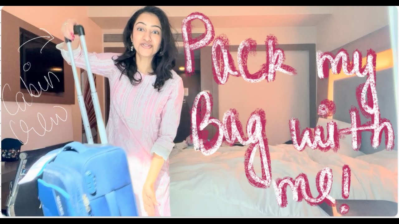 Tips for packing your suitcase-FROM A CABIN CREW🧳