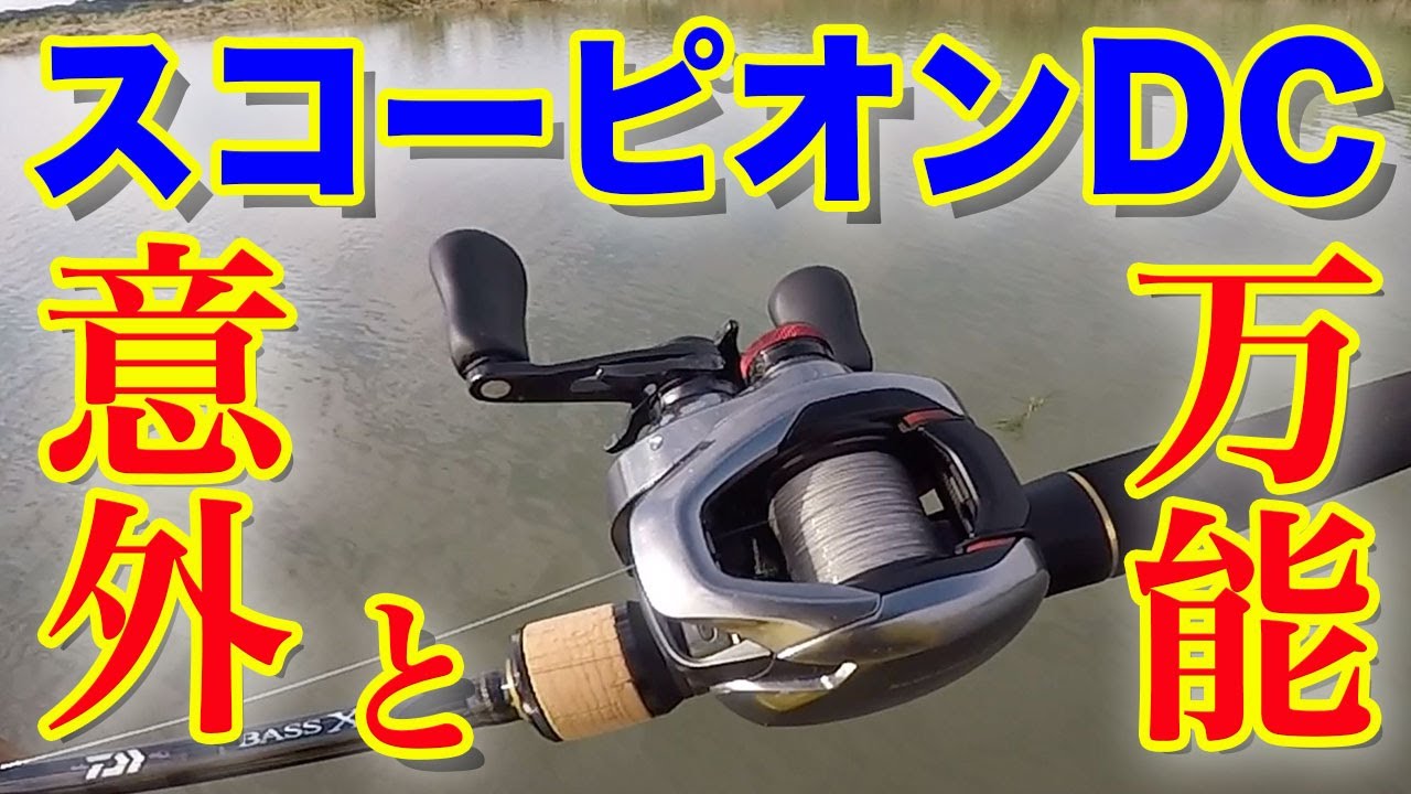 【スコーピオンDC】意外に何でもイケる！最近ない 150番サイズ！