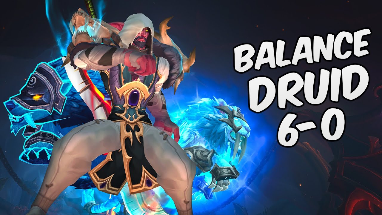 Balance Druid PvP TWW 6-0 Solo Shuffle Arena The War Within