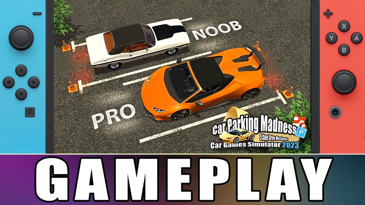 Car Parking Madness Simulator - Nintendo Switch Gameplay