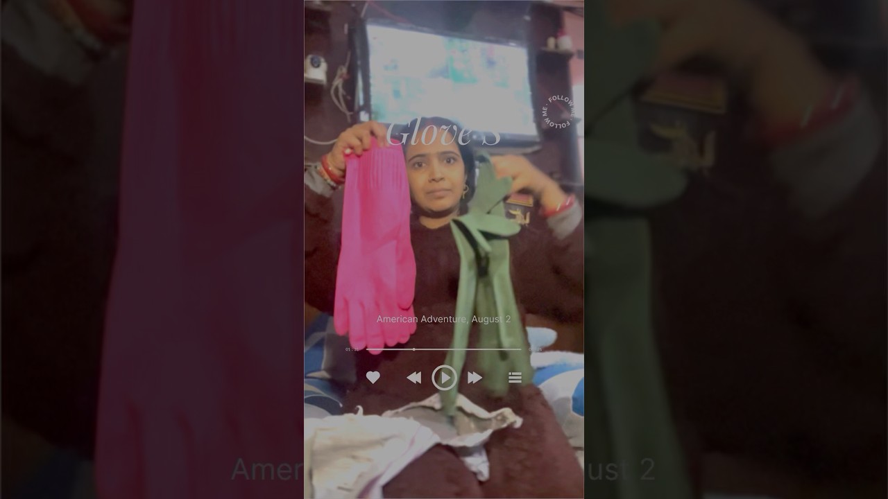 Long gloves bartan dhone ke liye 