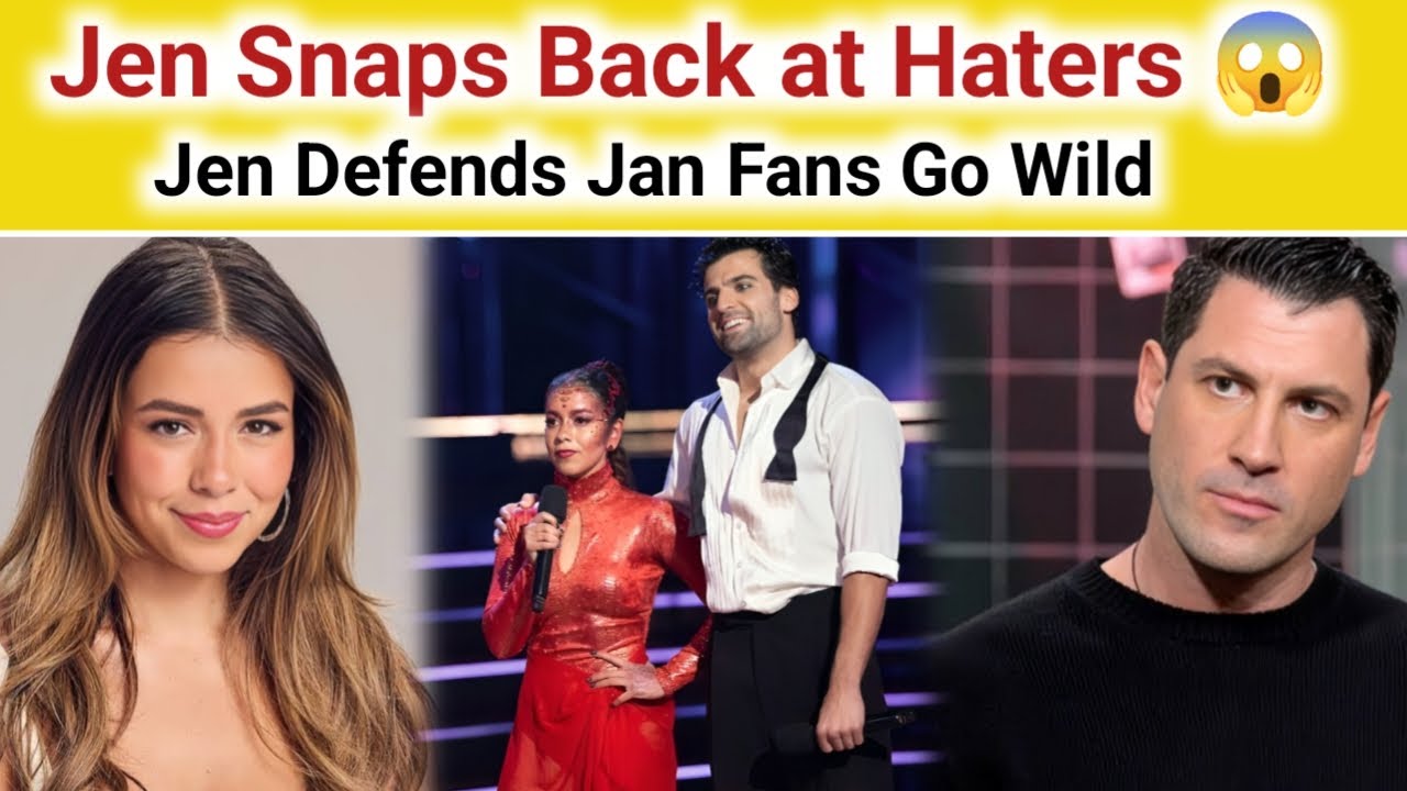 Jen Affleck DEFENDS Jan Ravnik After DWTS DRAMA | Fans Call Her The REAL MVP Dancing With The Stars
