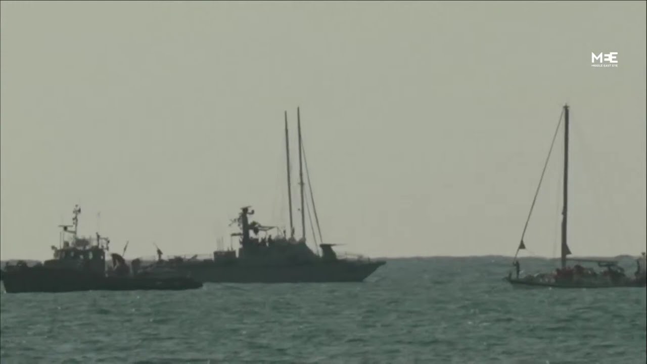 Watch in full: Intercepted flotilla boats and detained activists arrive at Ashdod port