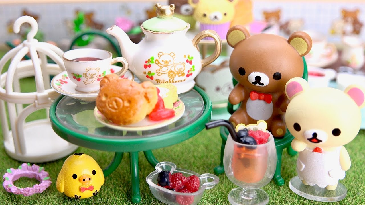 リーメント リラックマ 憧れのブリティッシュティータイム Re-Ment Rilakkuma British Tea Time