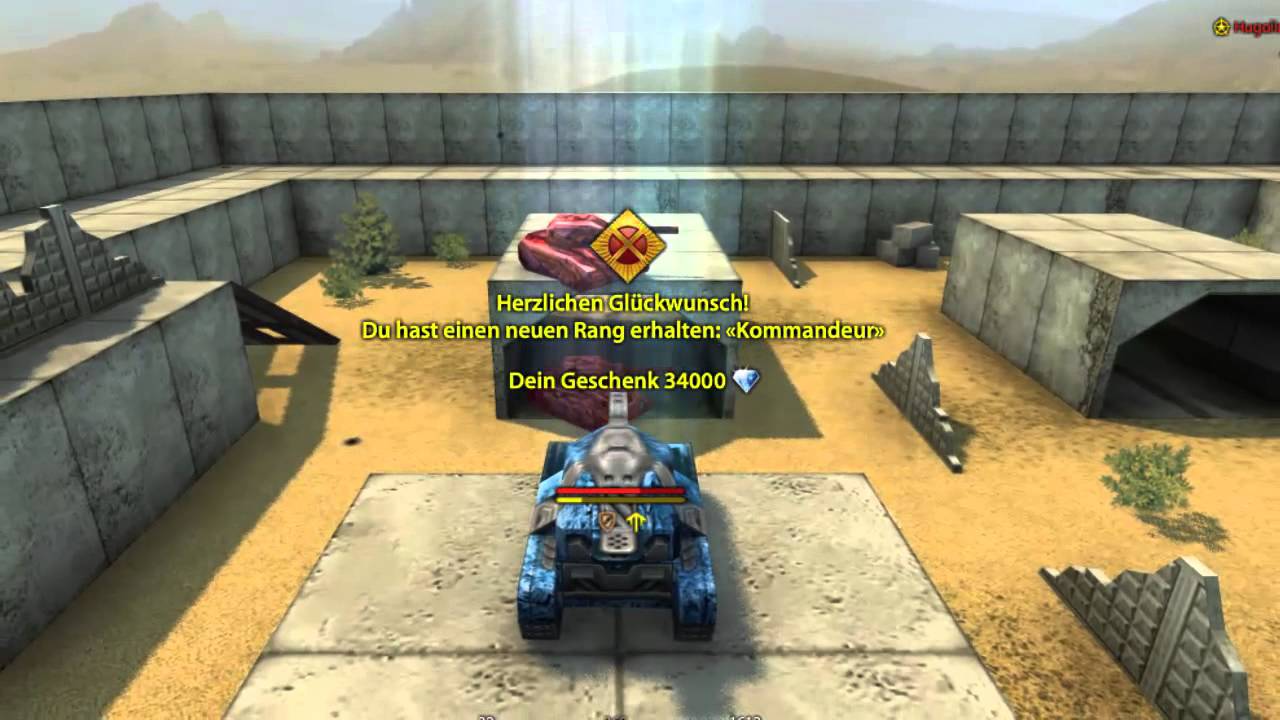►Tanki Online ● Level Up-Contest Winner ● Kommandeur ● HD