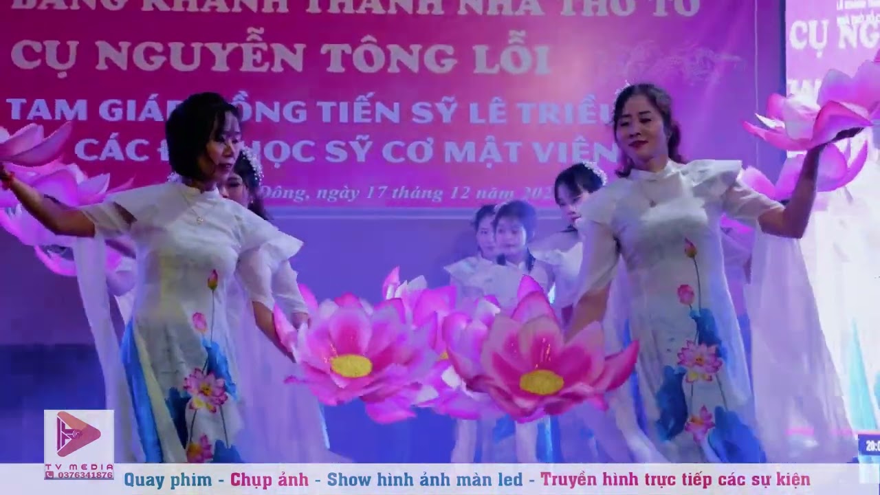 Múa: Dâu gái họ Nguyễn - Mừng lễ khánh thành nhà thời tổ