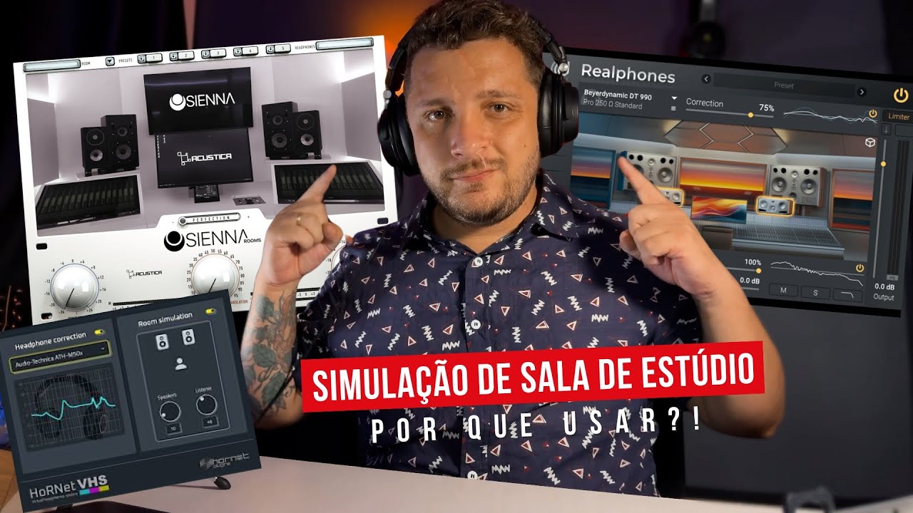 Simulação de Salas de Estúdio para Fones de Referência: Por que usar?