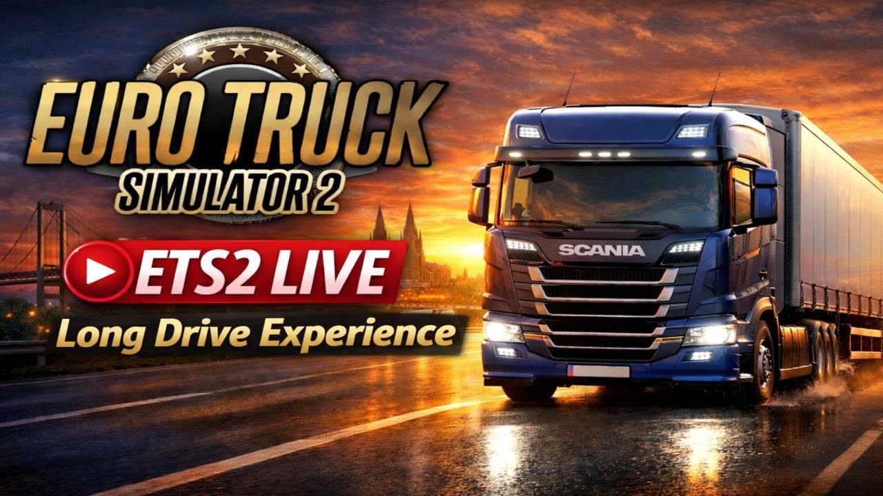 🔴 ETS2 LIVE | Long Drive Experience