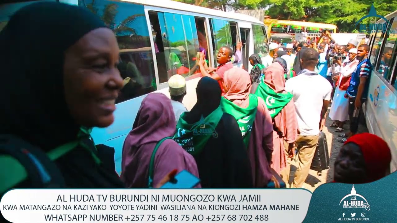 Tazama Mwanzo Mwisho Tukio Kubwa la Mahujaji kutoka Burundi kwenda Maka 2024