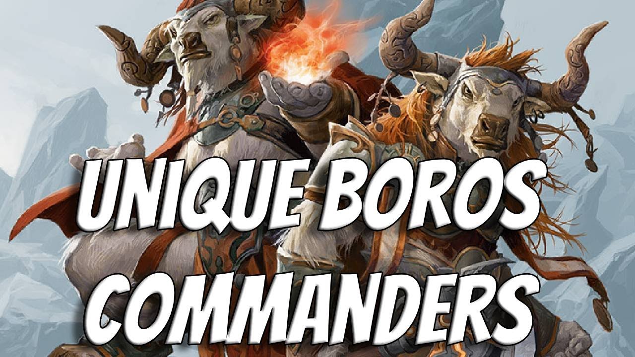 Unique Boros Commanders
