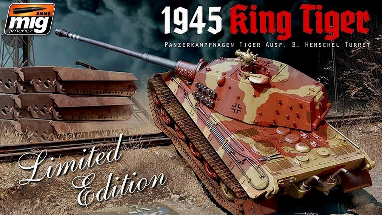 FULL VIDEO BUILD AMMO KING TIGER (Ausf. B)