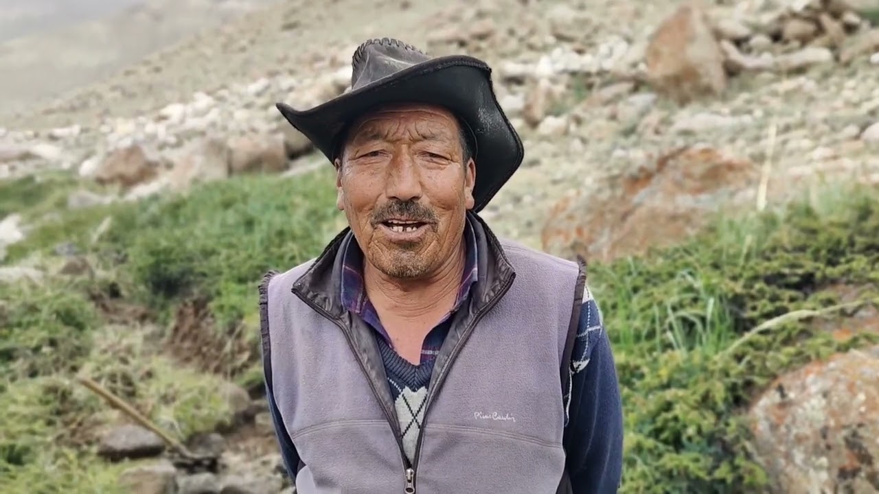 #ngo LNP leh Ladakh in Egoo Village irrigation channel build up..
