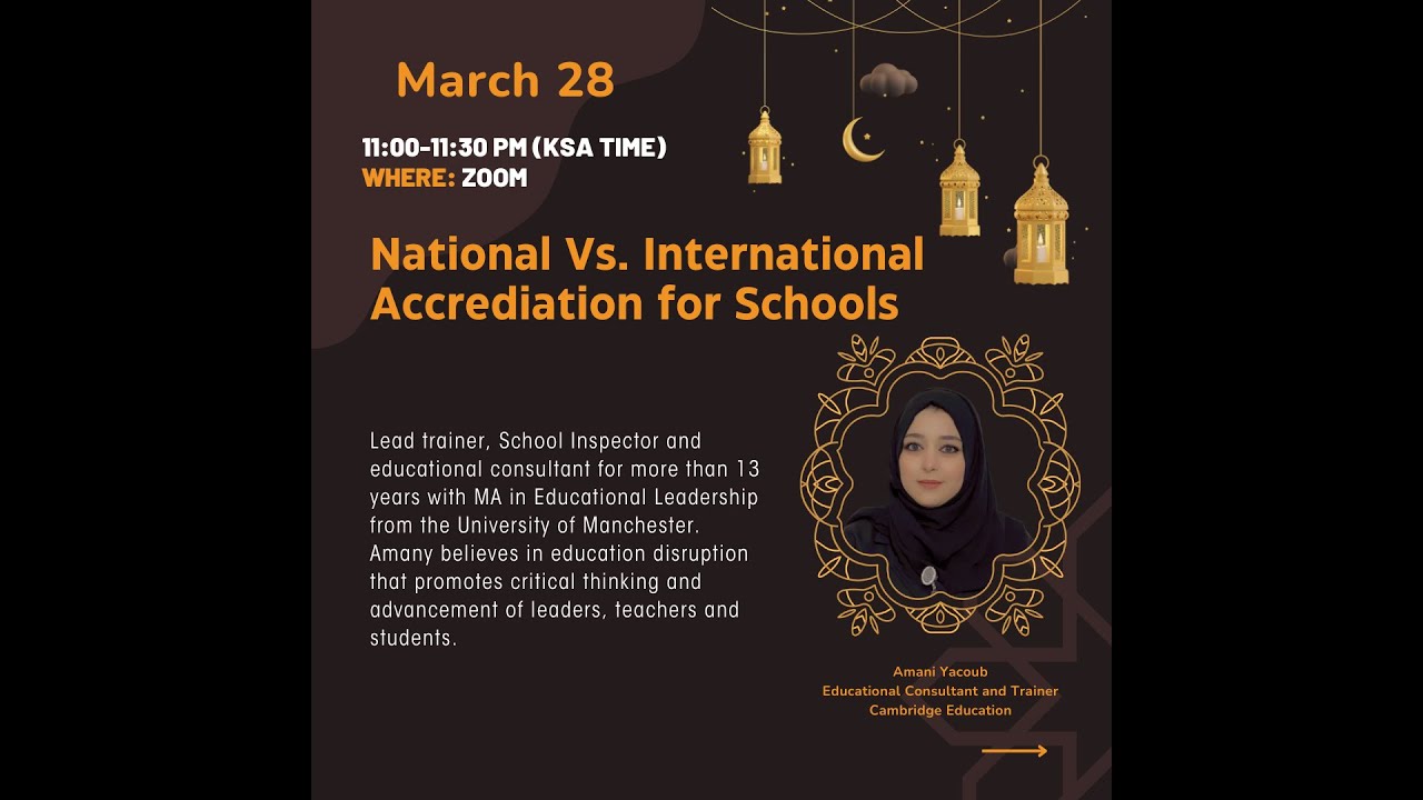 National Vs. International School Accreditations