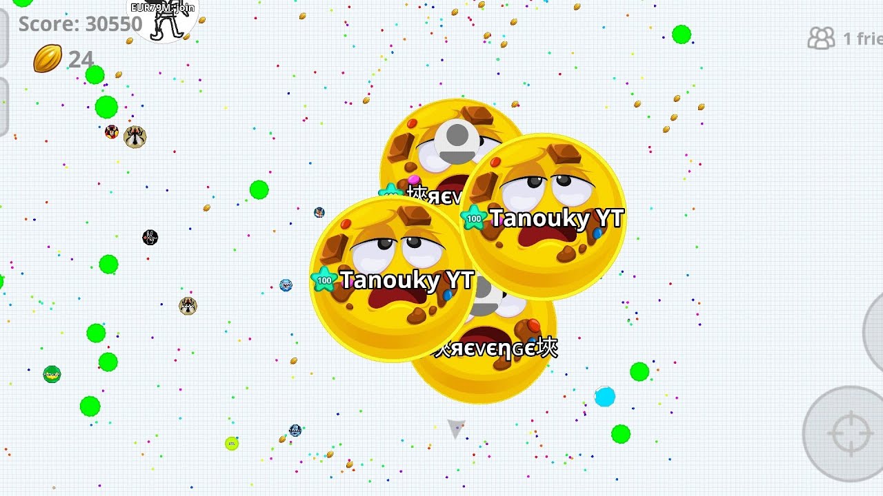 Slow Event (w revenge.ioo)(agario mobile gameplay)